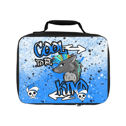 COOL TO BE KIND Lunch Bag blue