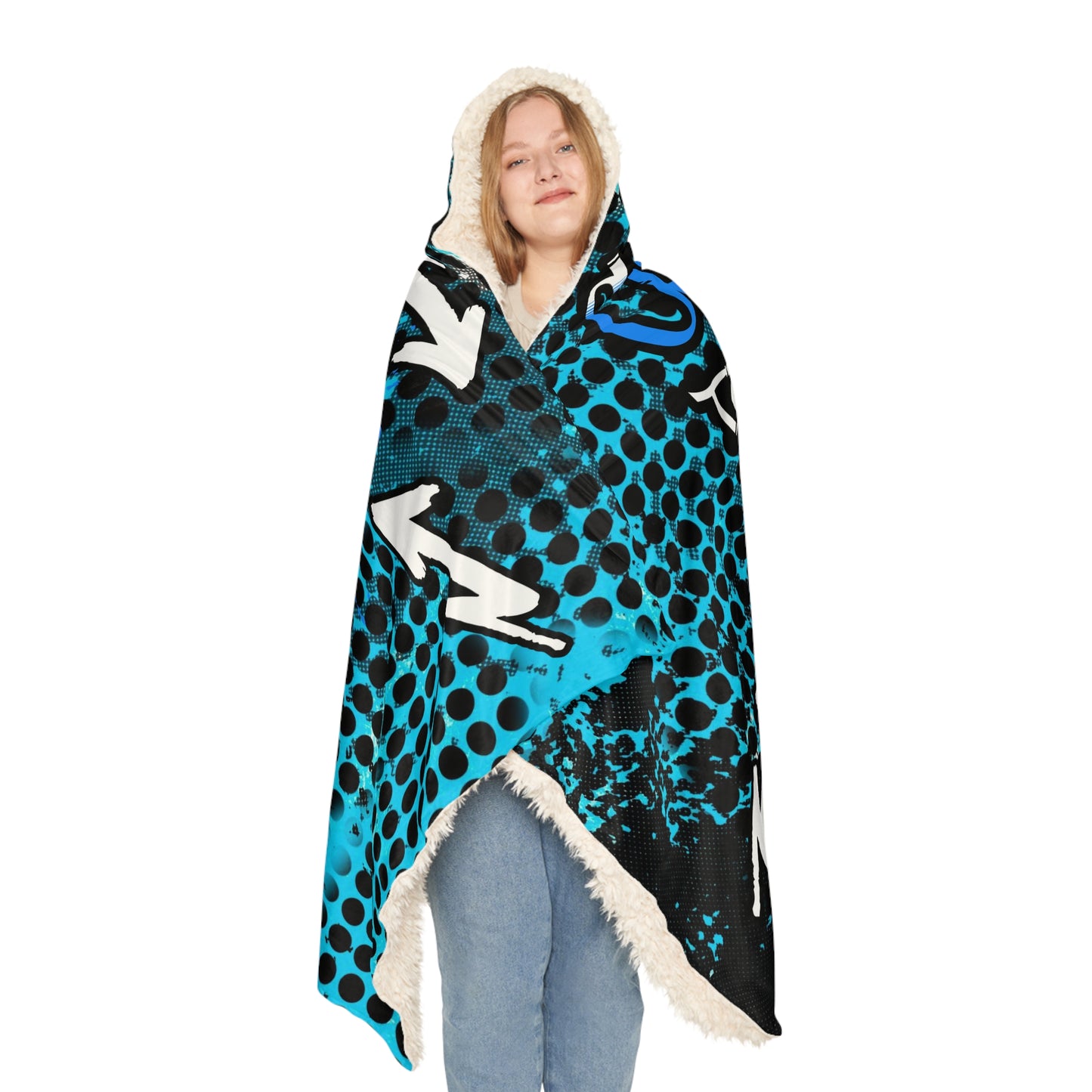 COOL TO BE KIND Snuggle Blanket blue