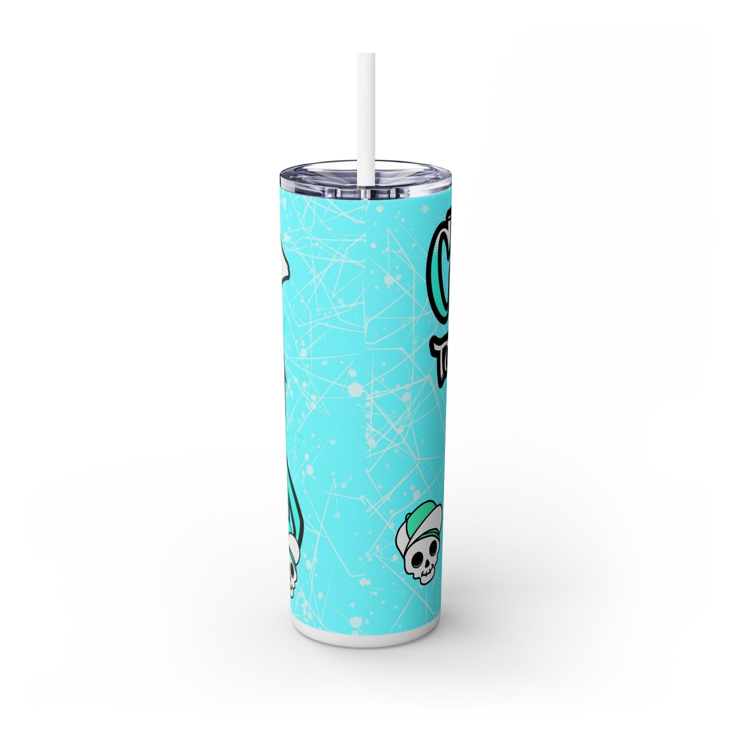 Skinny Tumbler with Straw, 20oz