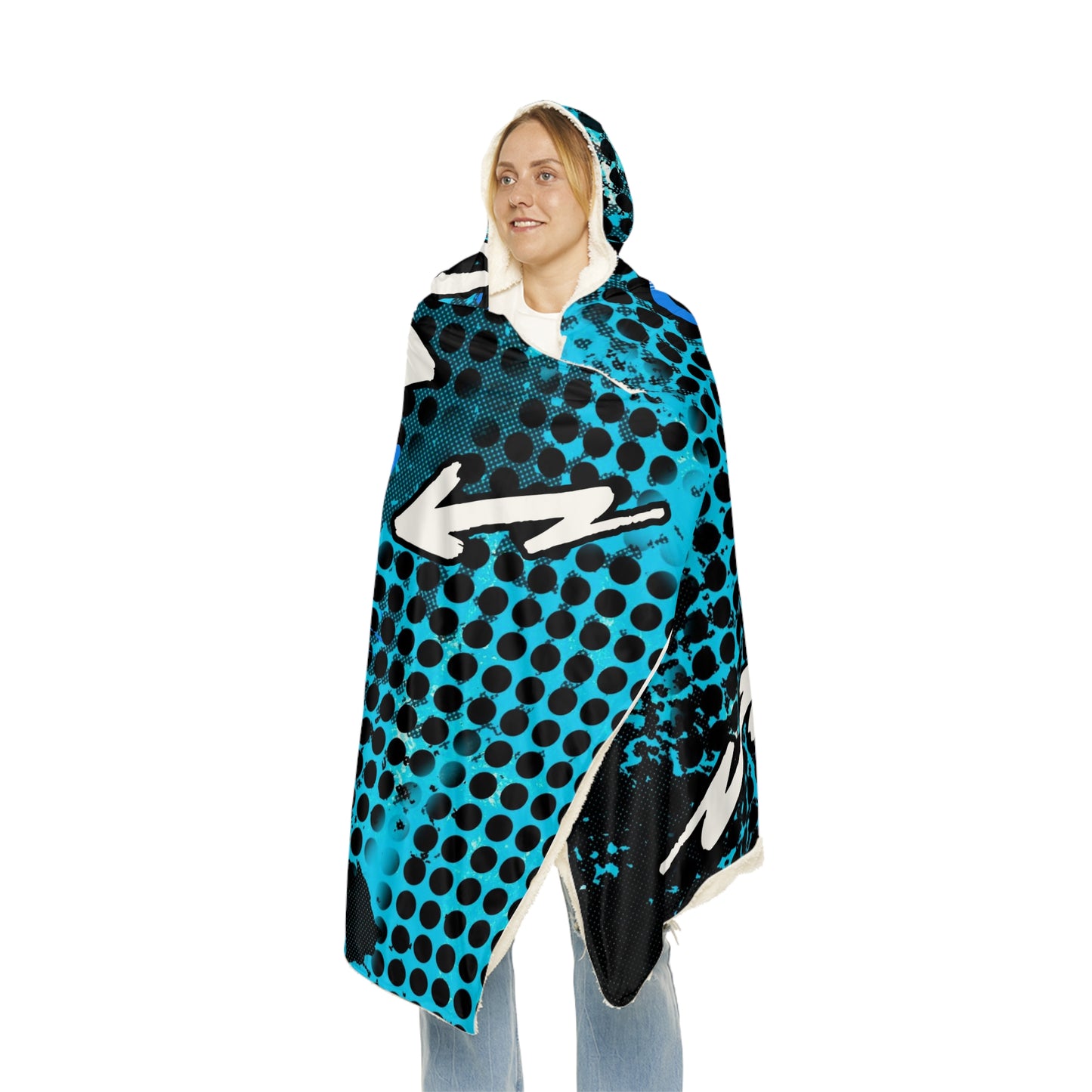 COOL TO BE KIND Snuggle Blanket blue