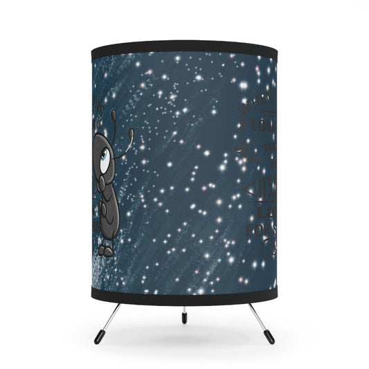 Look for stars Aunt Lamp with High-Res Printed Shade, US\CA Plug