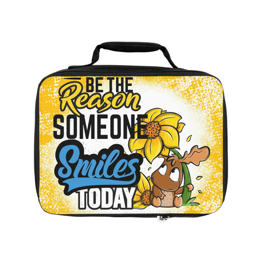 Moose Victor Smile Lunch Bag yellow