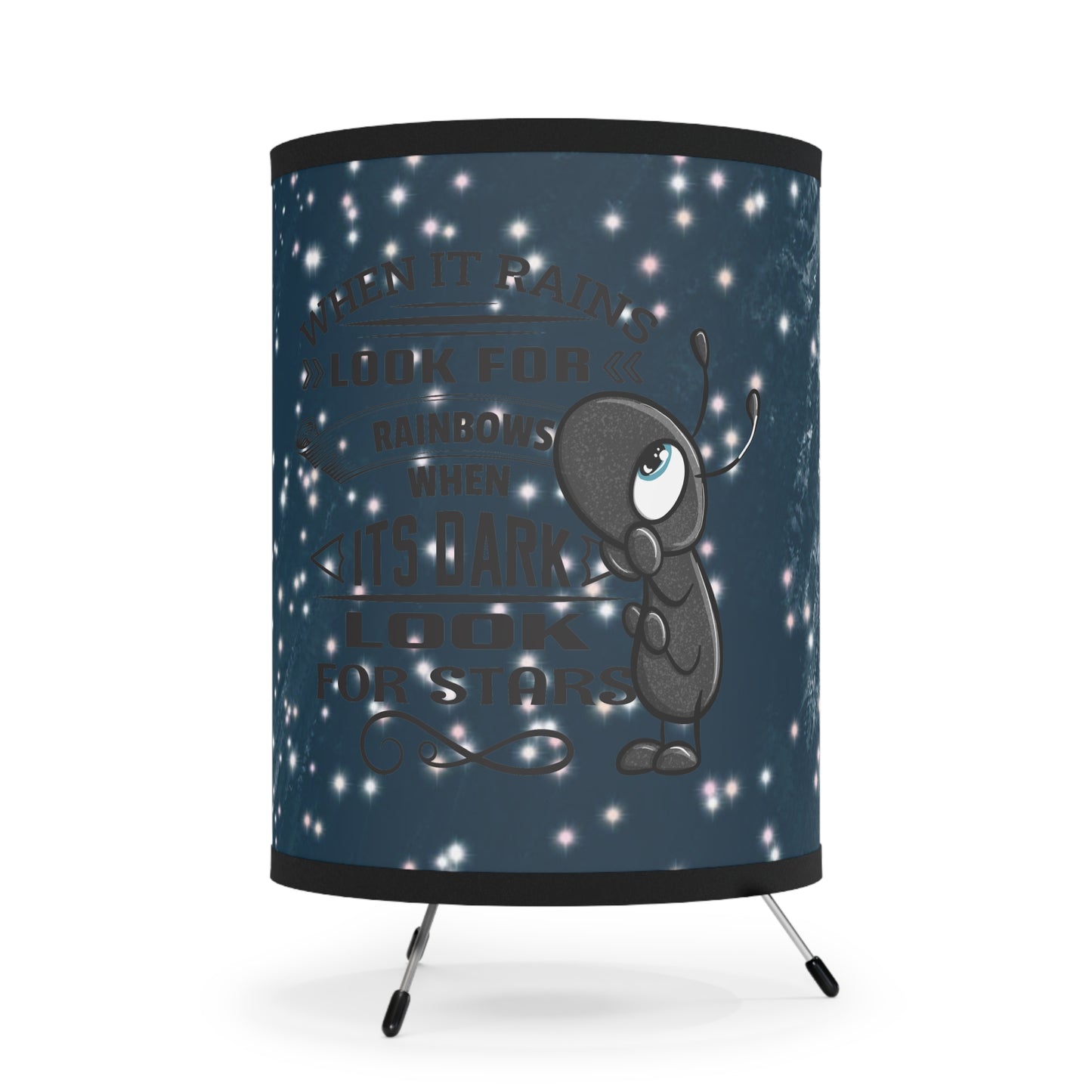 Look for stars Aunt Lamp with High-Res Printed Shade, US\CA Plug