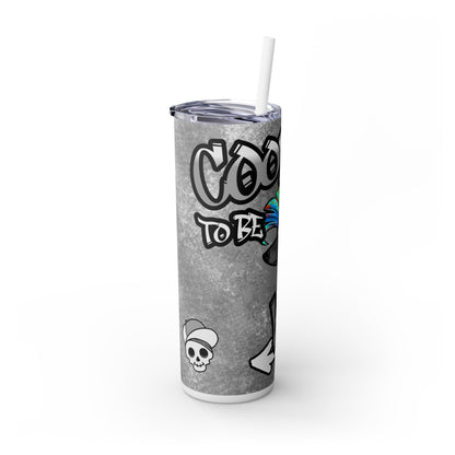 Skinny Tumbler with Straw, 20oz