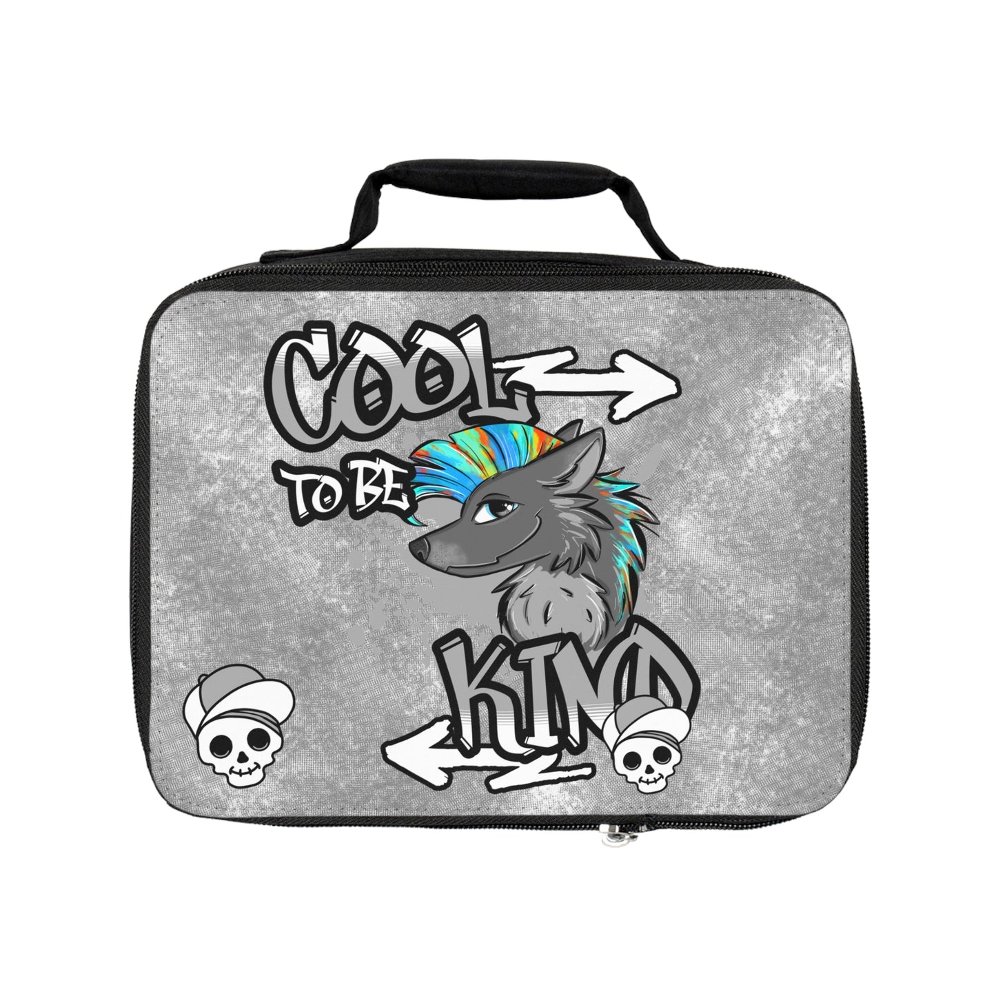 COOL TO BE KIND Lunch Bag grey