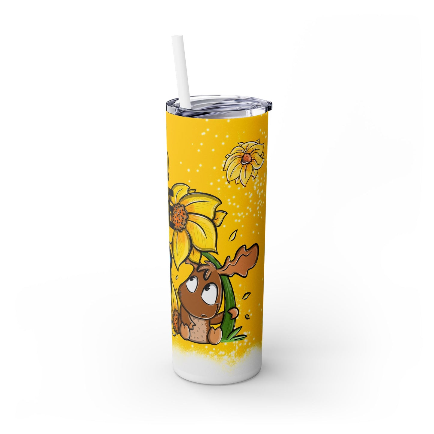 Skinny Tumbler with Straw, 20oz